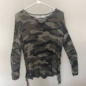Rewind Camo Sweater